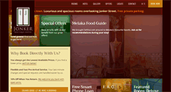 Desktop Screenshot of jonkerboutiquehotel.com